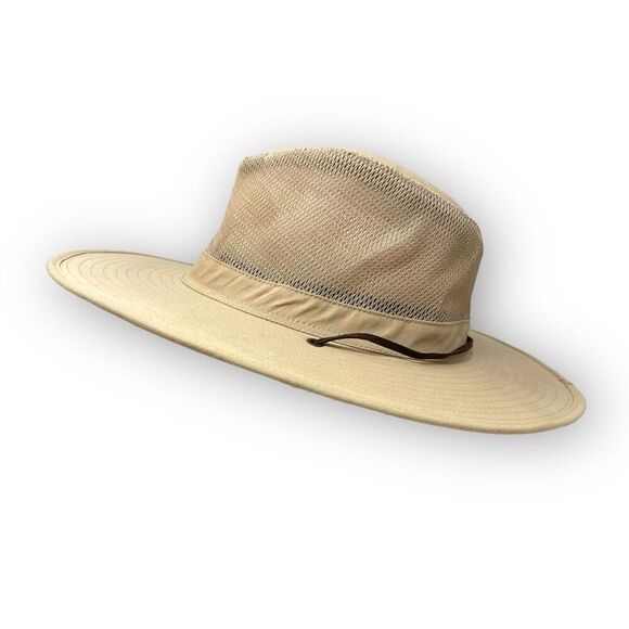 Goldcoast Sunwear Tan Boonie Safari Sun Beach Hat OSFM - Picture 3 of 11